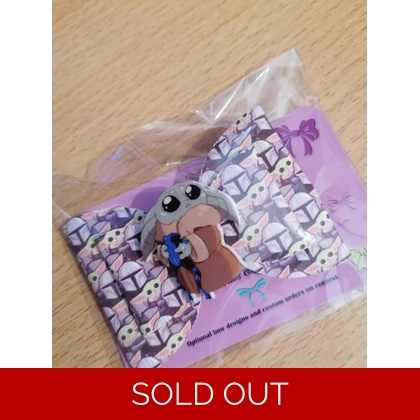 Star Wars Grogu Single Hair Bow